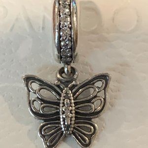Pandora Vintage Love takes Flight Butterfly dangle